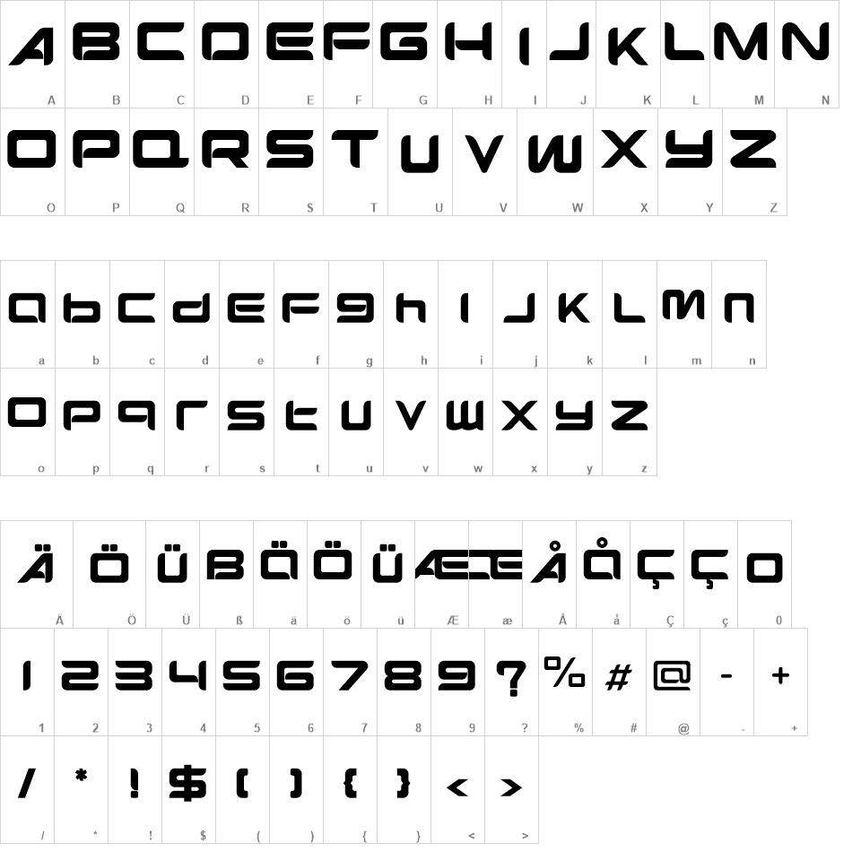 Esport Graph font