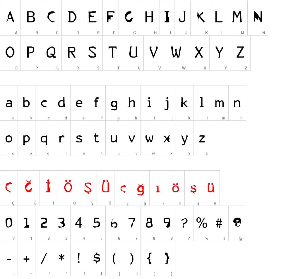 FKR ParkLife font