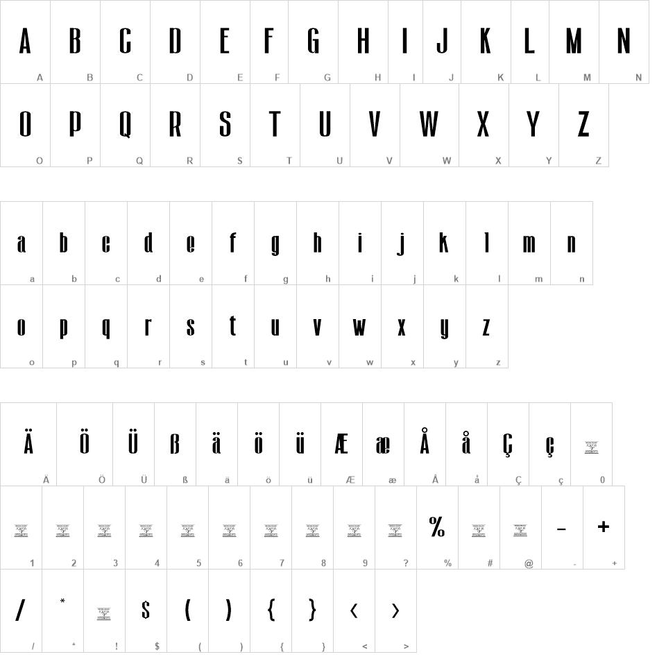 Floe font