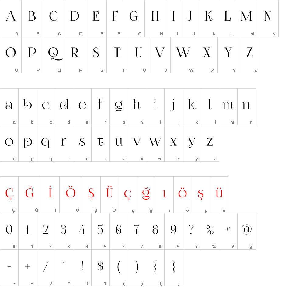 Foglihten No07 font