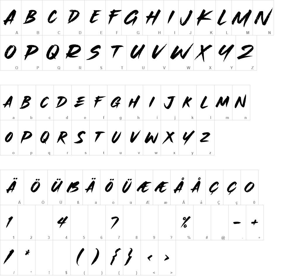 Foxes font