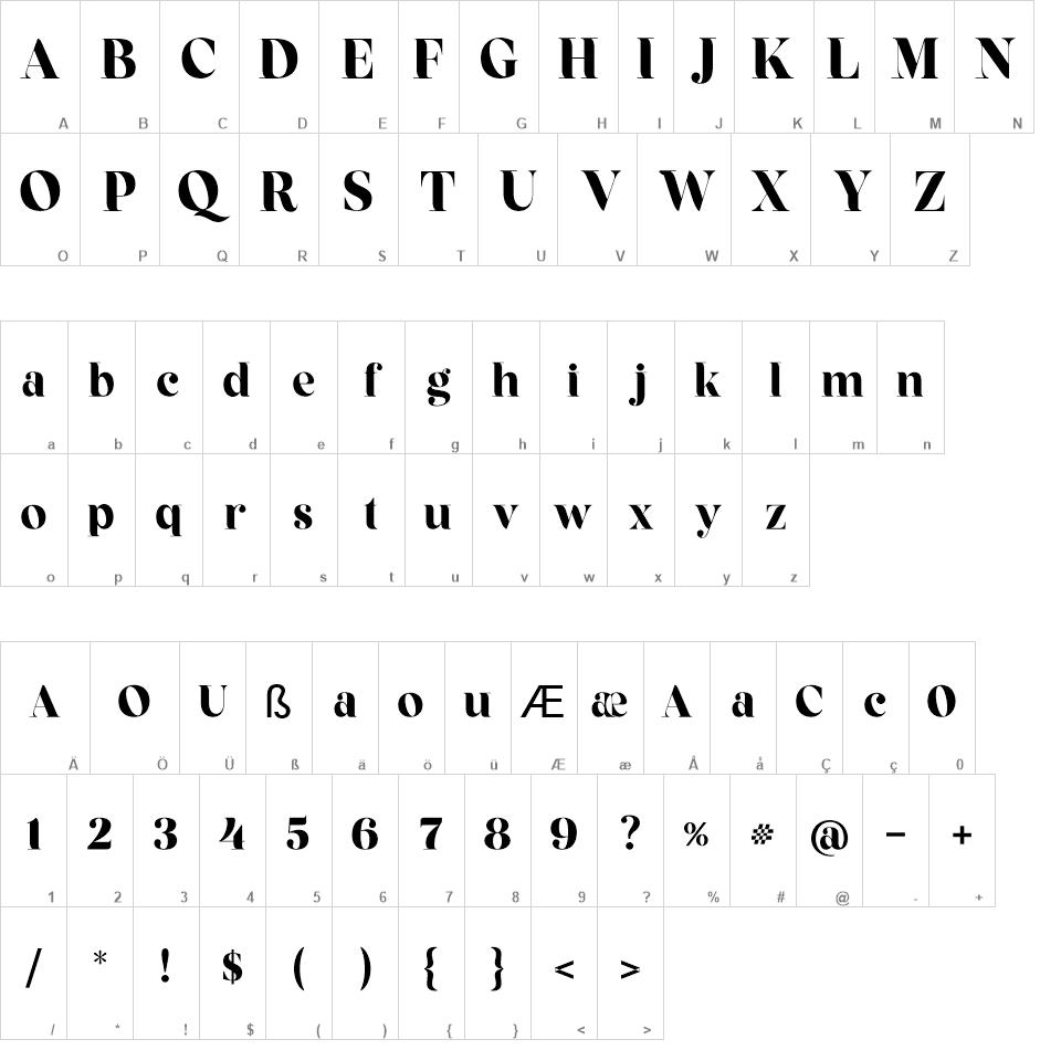 Fragille font