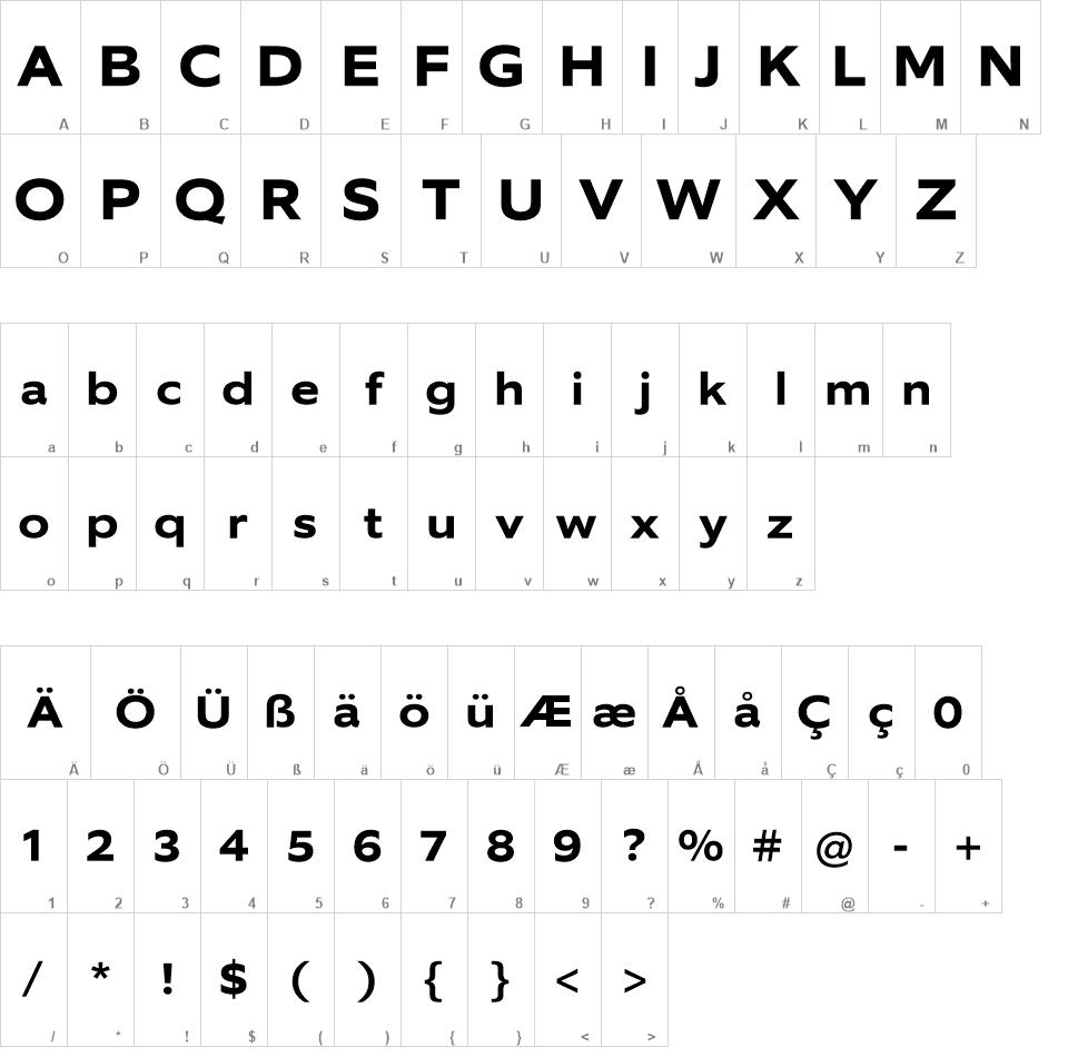 Fraset Display font