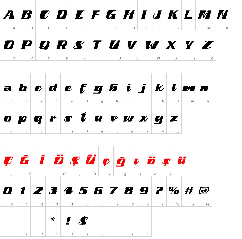 fretine font