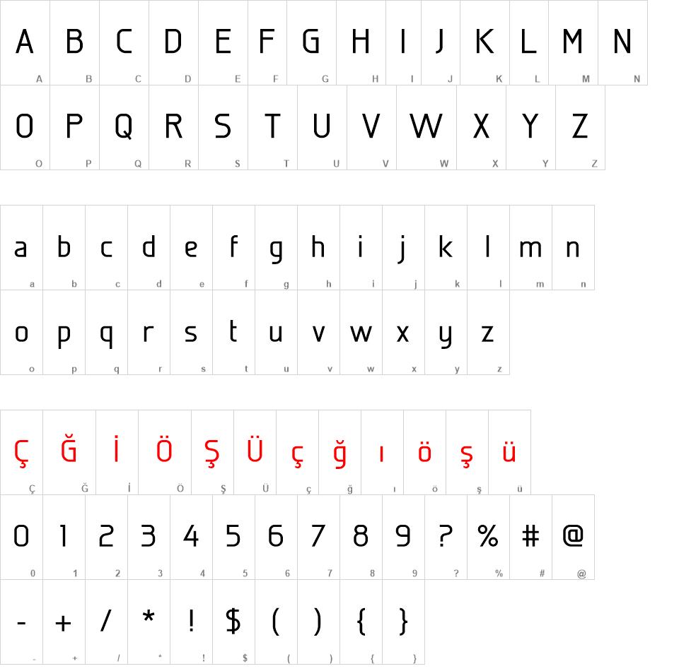 Galette font