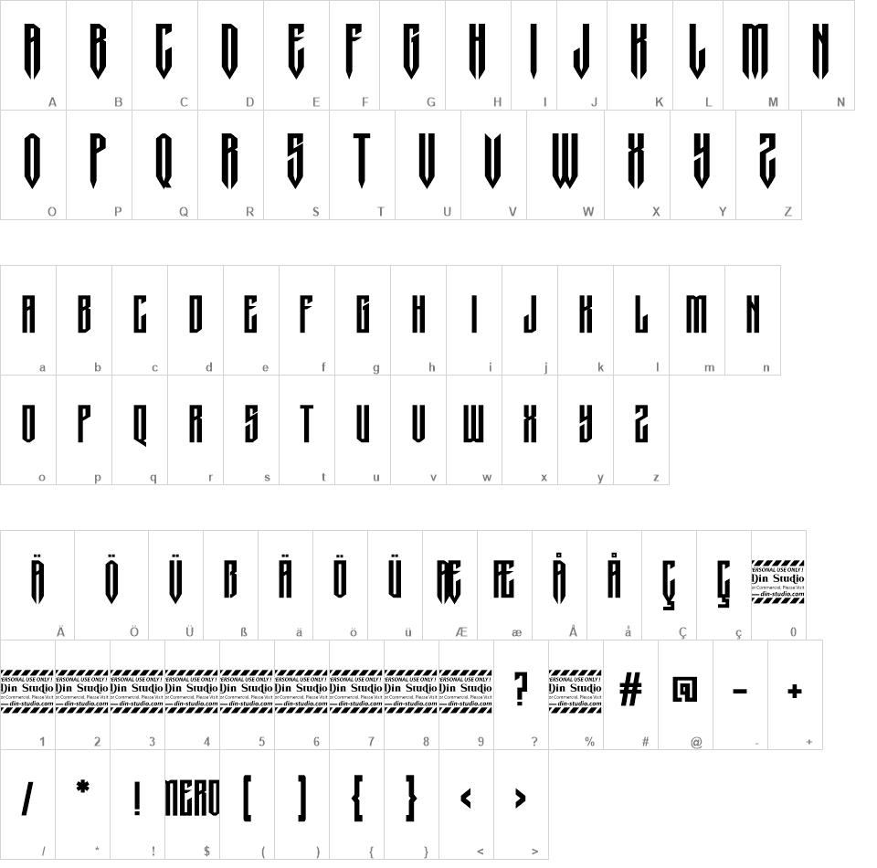 Gamerock font