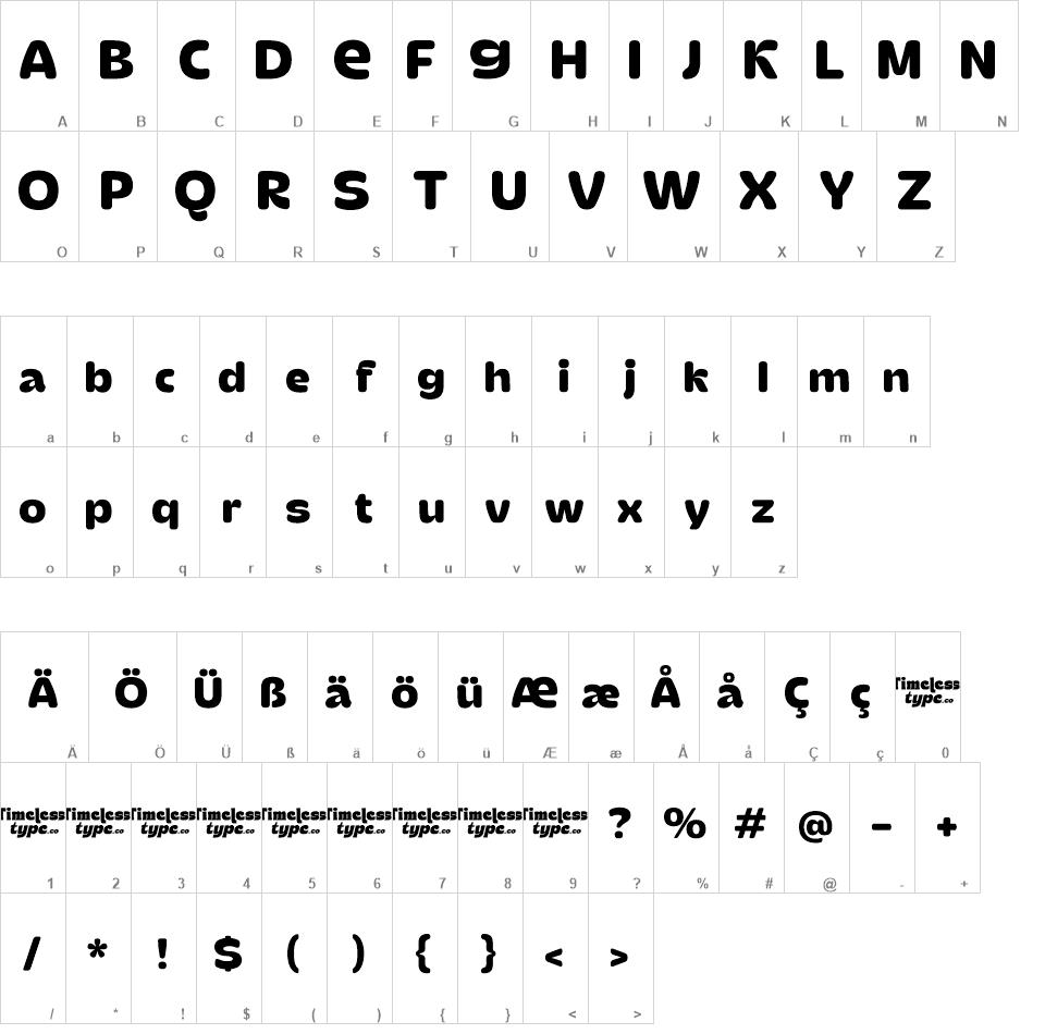 Gemst font