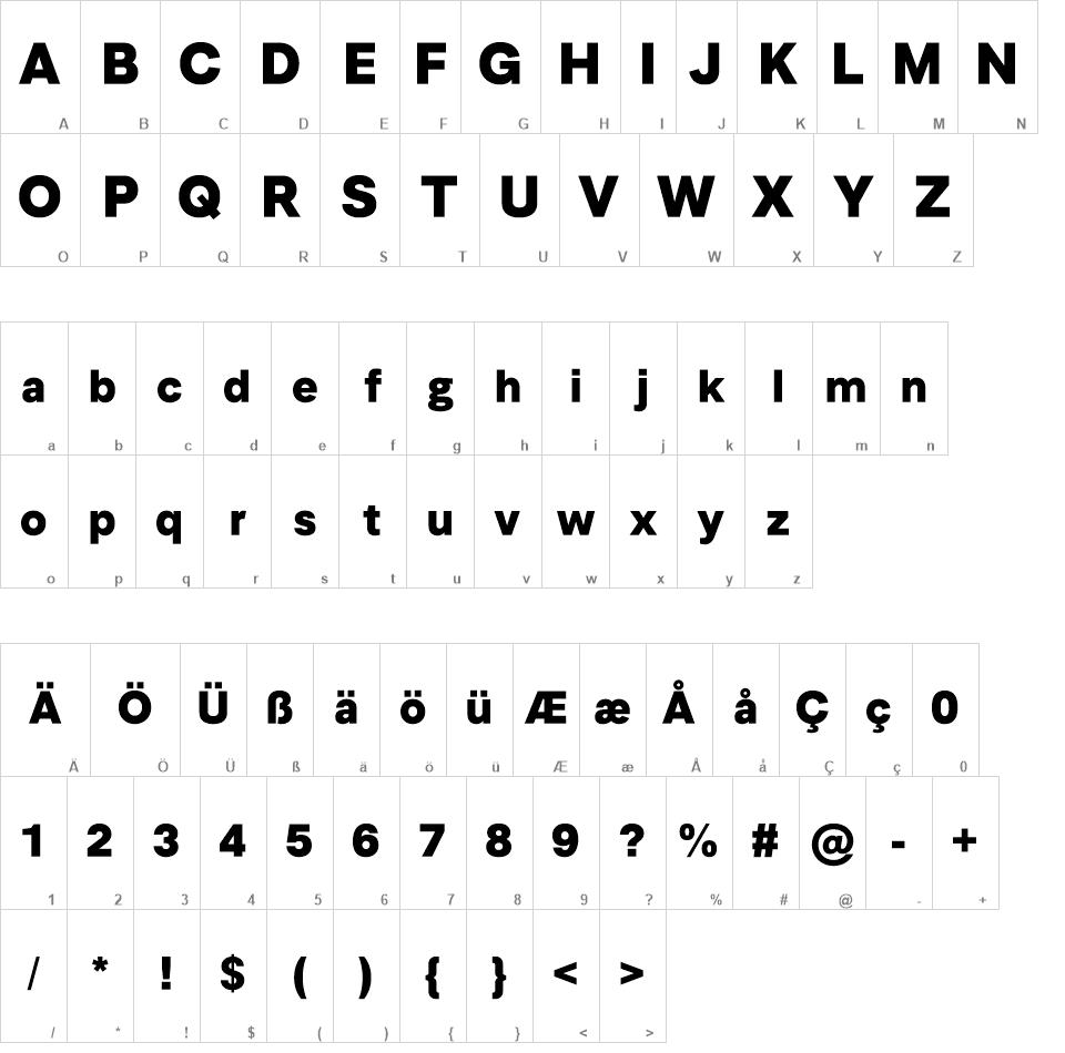 Genera Grotesk font