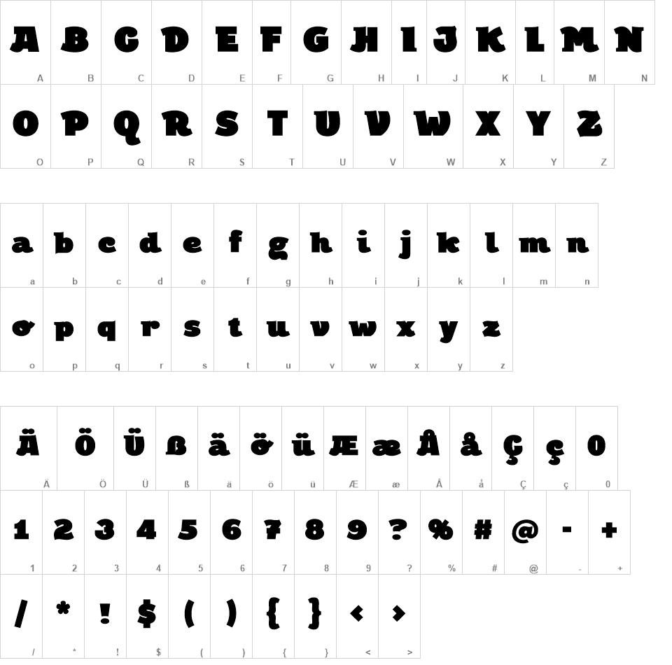 Giant Gnome font