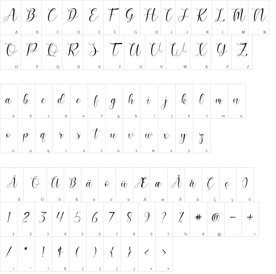 Gilbertho font