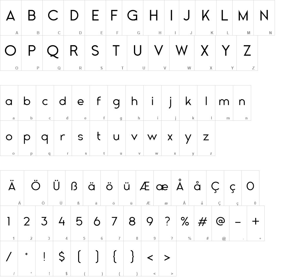 Gladiora font