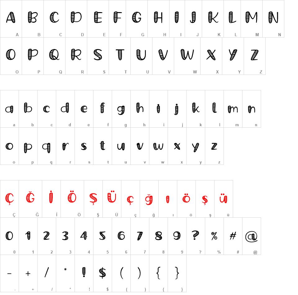 Grande October Four font