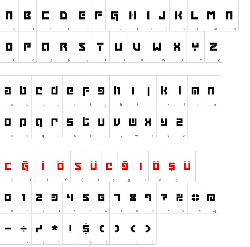 Grapple BRK font