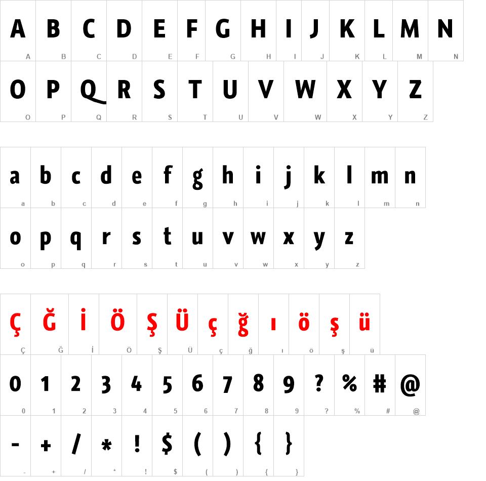 GraublauWeb Bold font