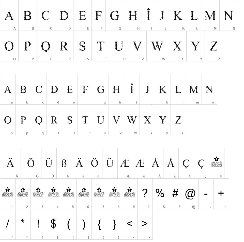 Gravedigger font