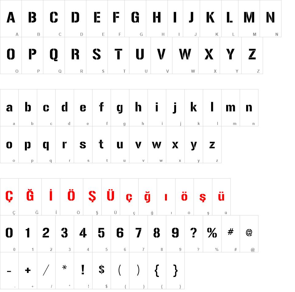 Gunplay font