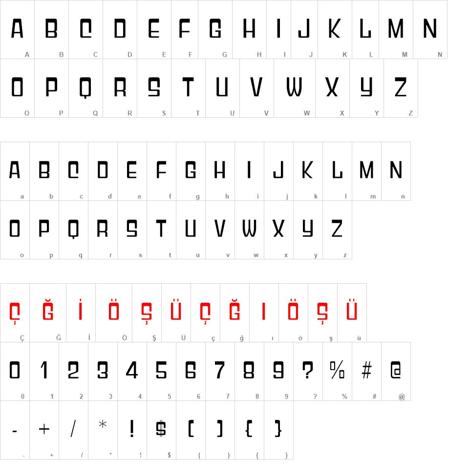 Gyparody Font Ailesi font