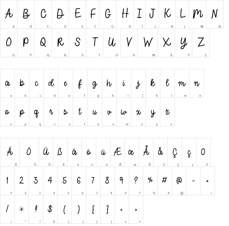 Halloween Horoscope font