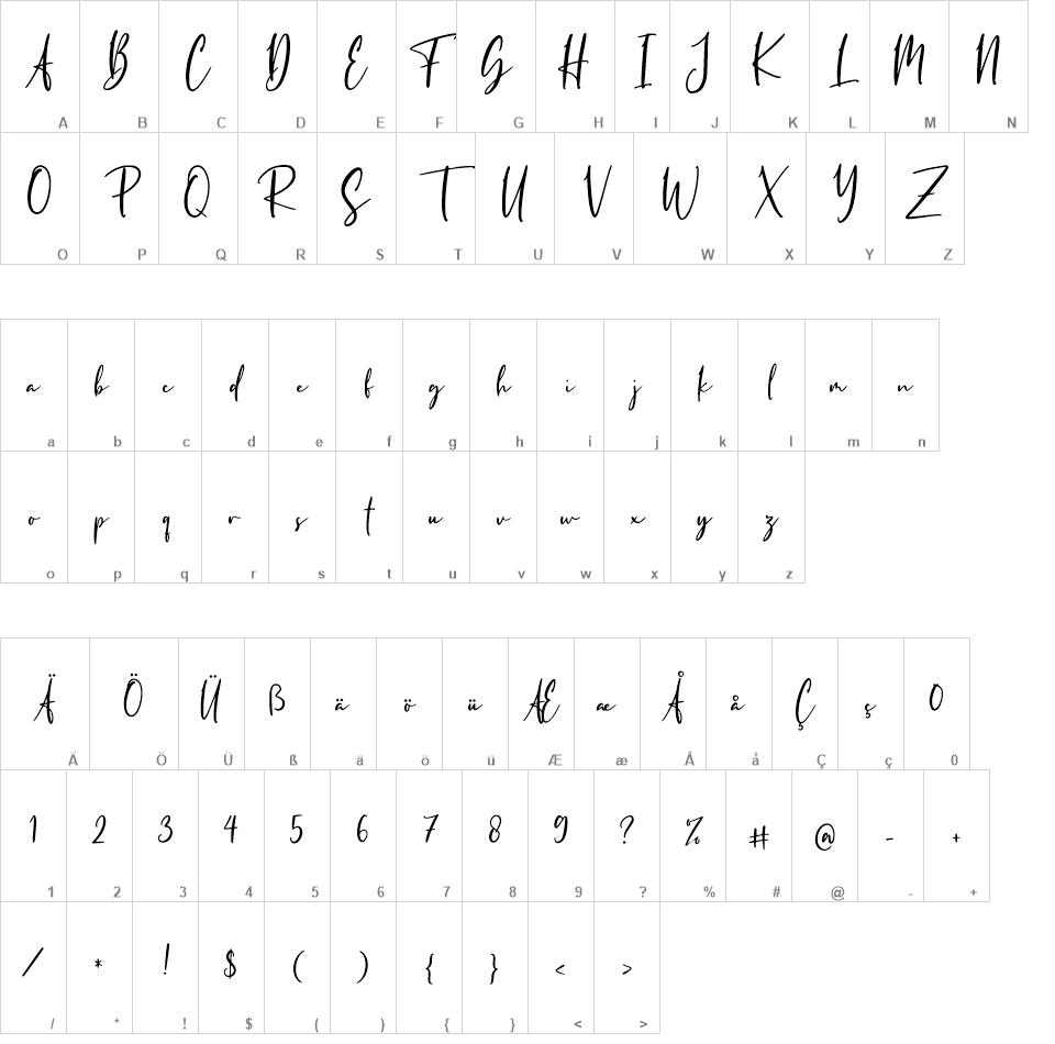 Harstmount font