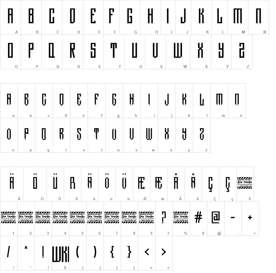 Hawken font