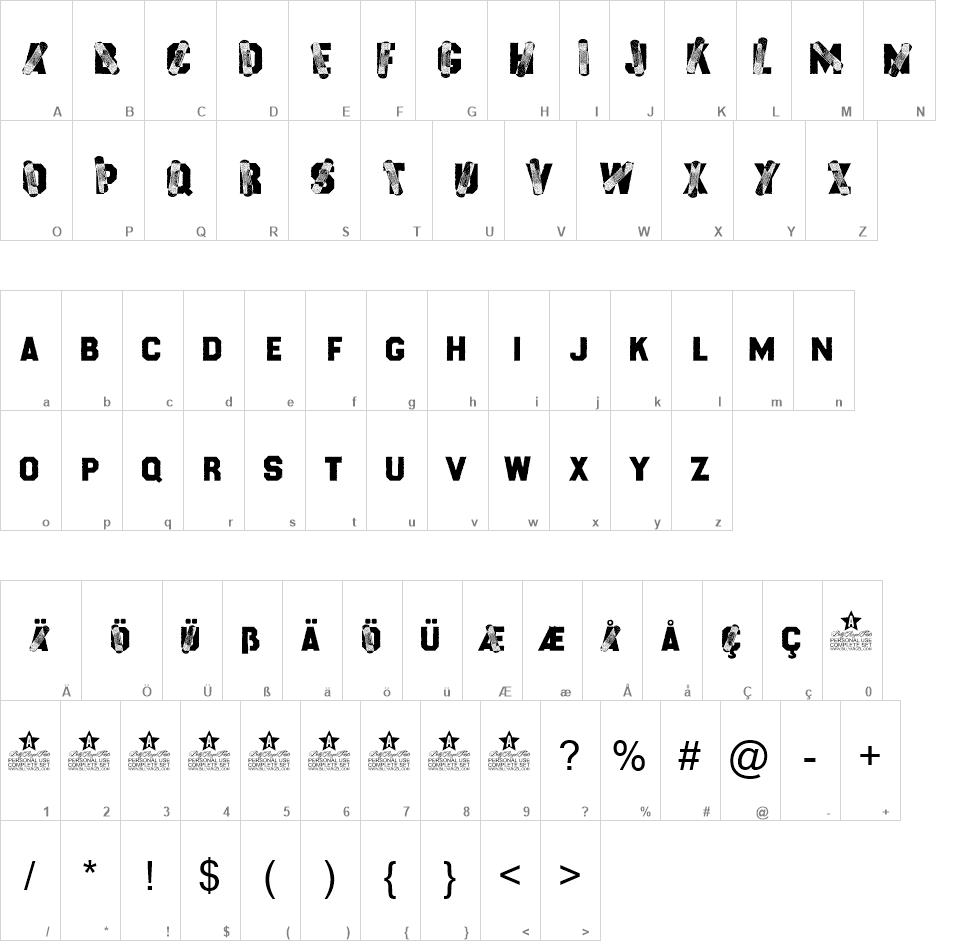 Healthyfix font