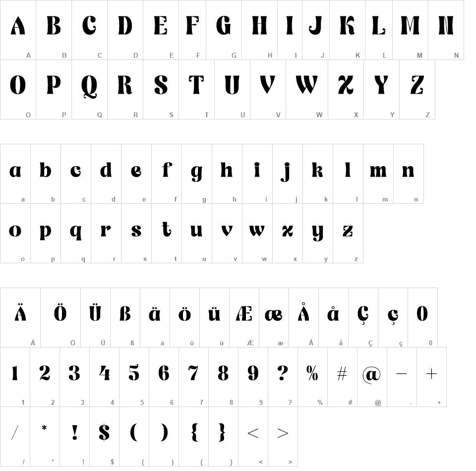 Hearty Beltime font