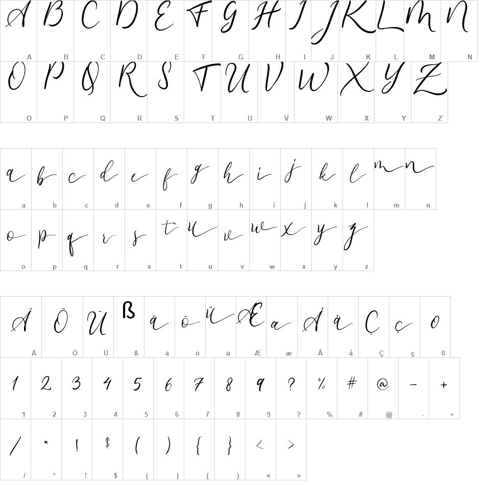 Hello Cello font