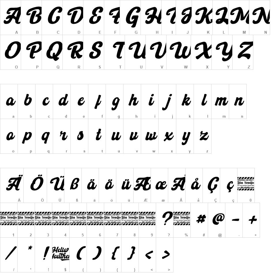 Hello Youthen font