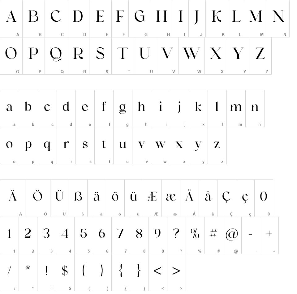 Highbary Sunfest font