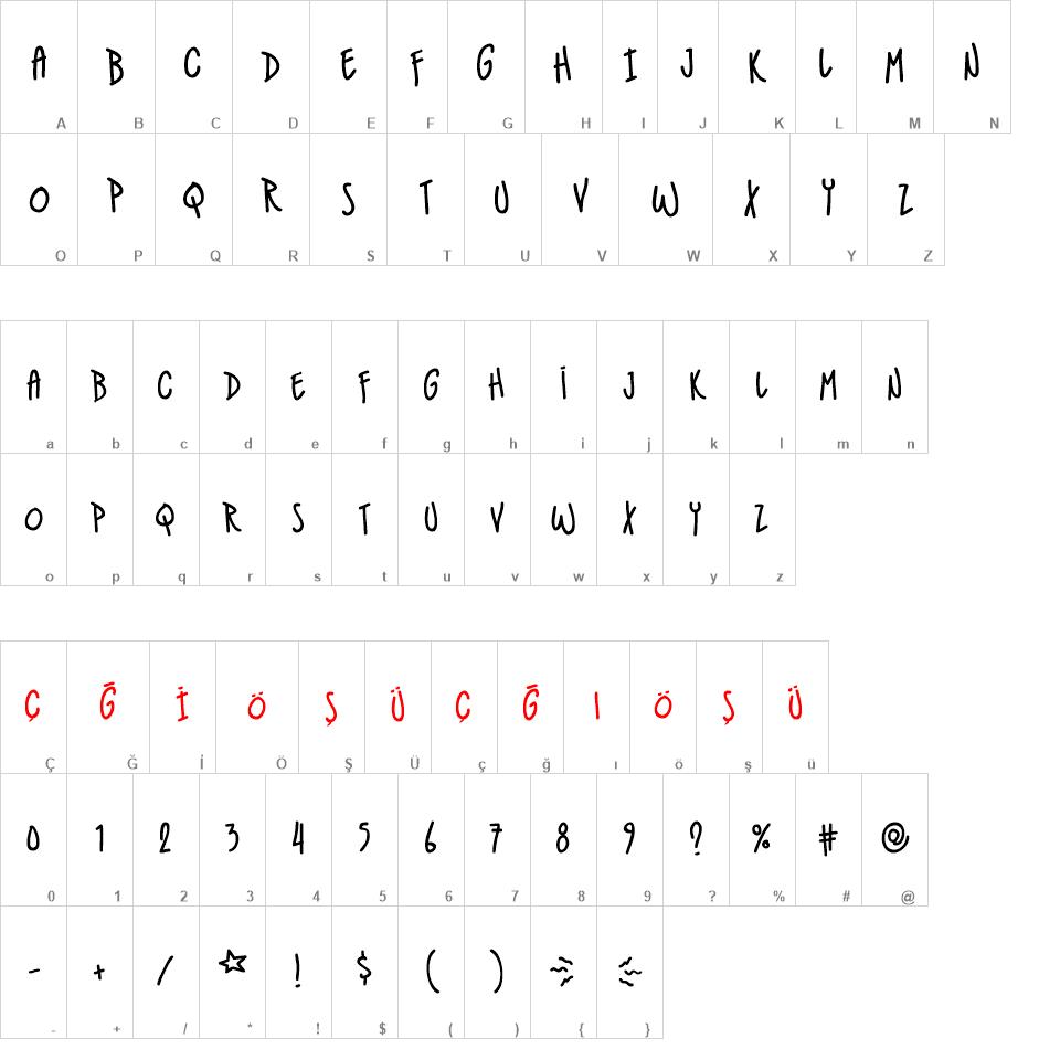 IndieStar BB font