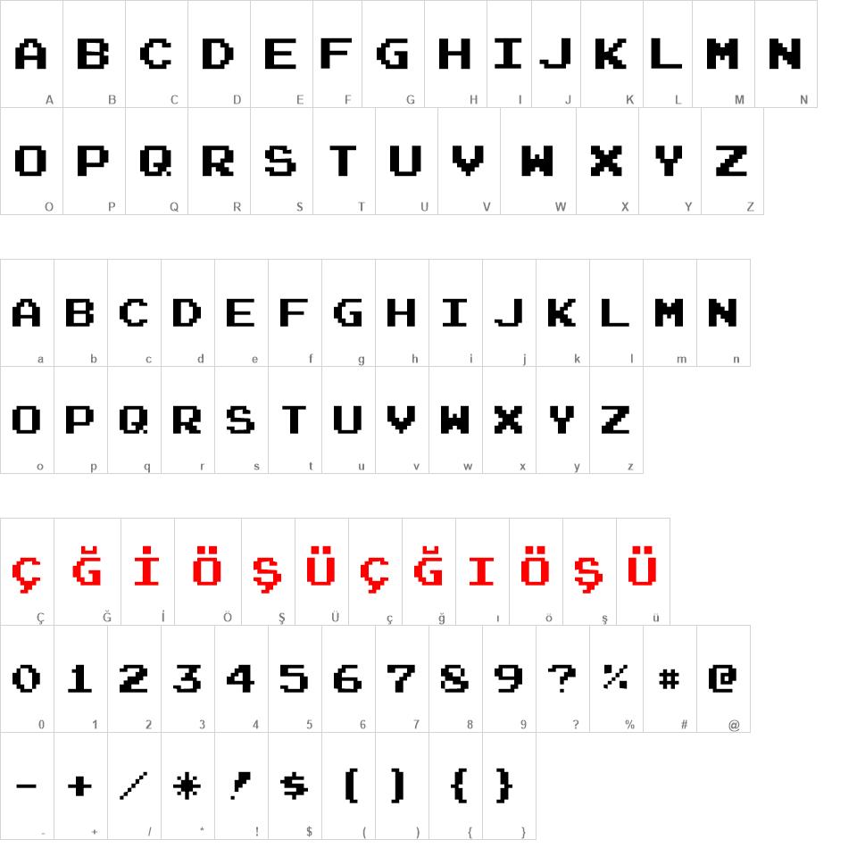 Joystix Font font