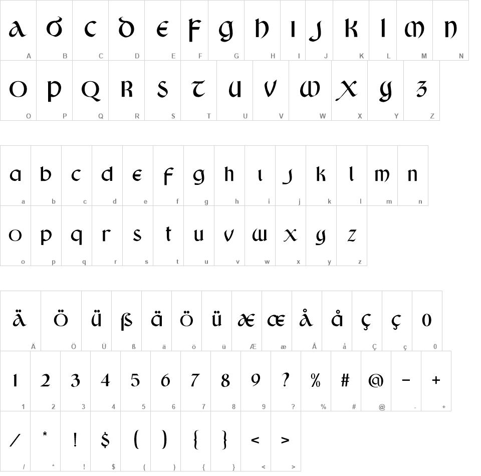 King Castle font