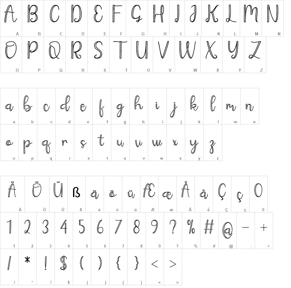 King And Queen font