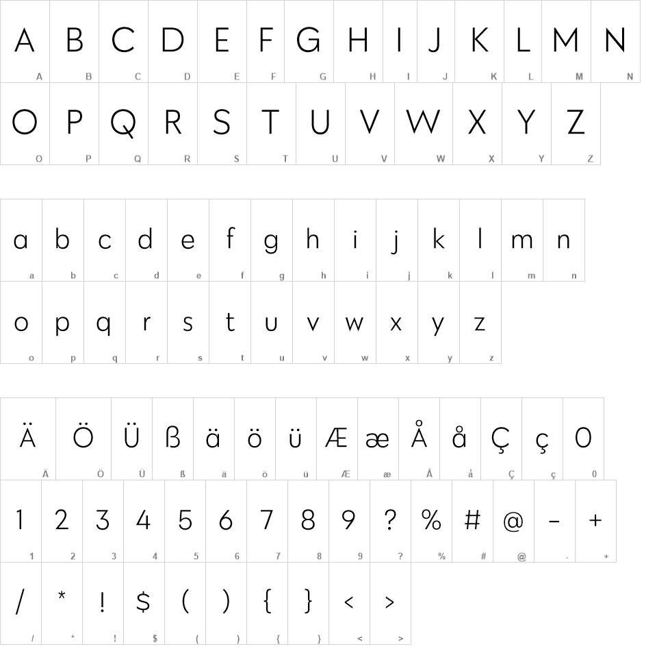 Klik font