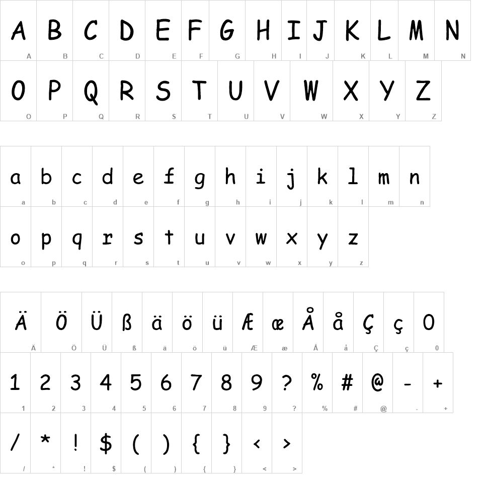 Koomik Mono font