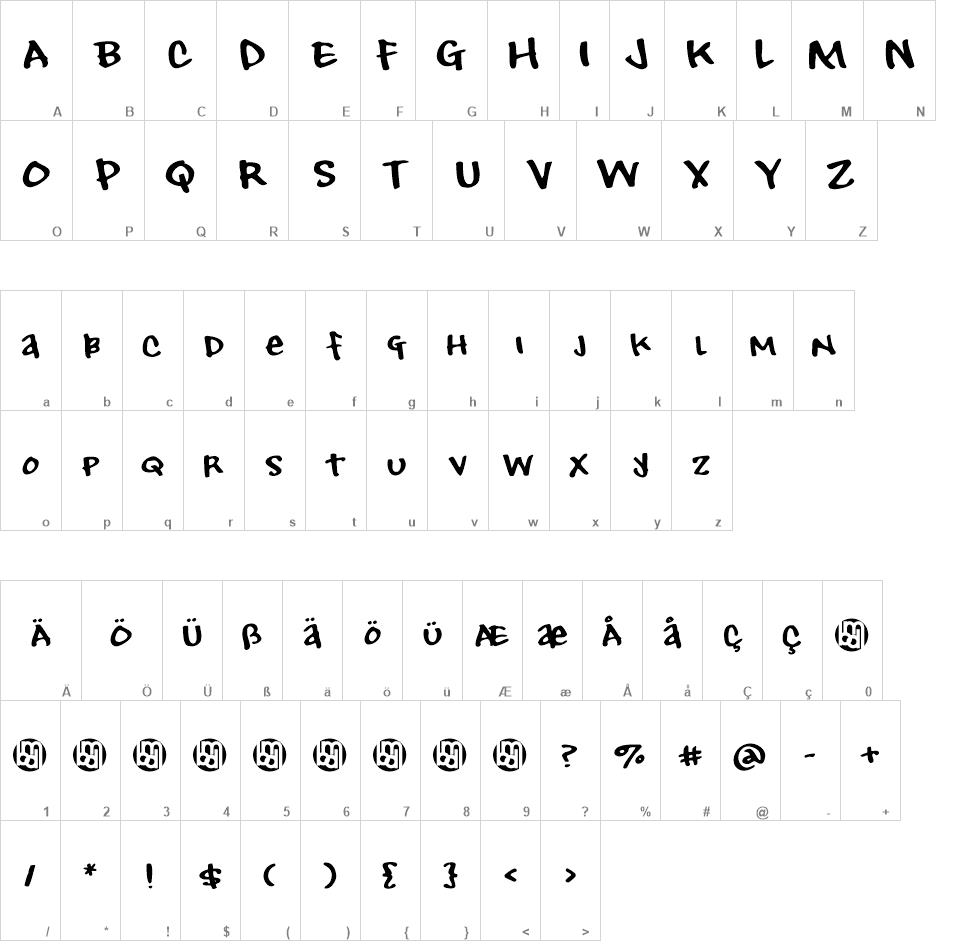 Langbourne font