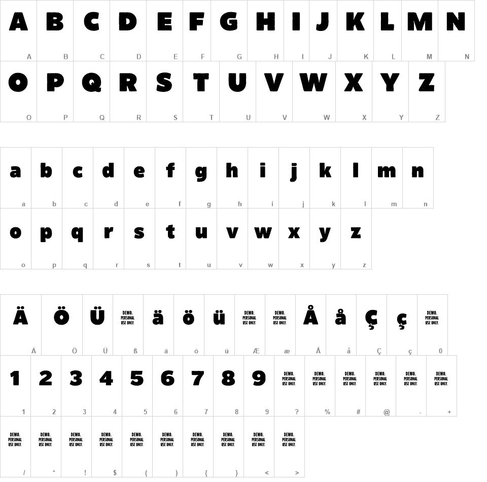 Larrikin font