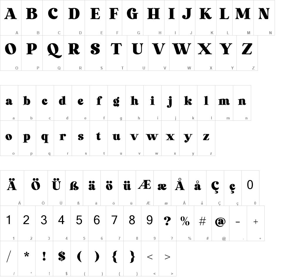 Laurens font