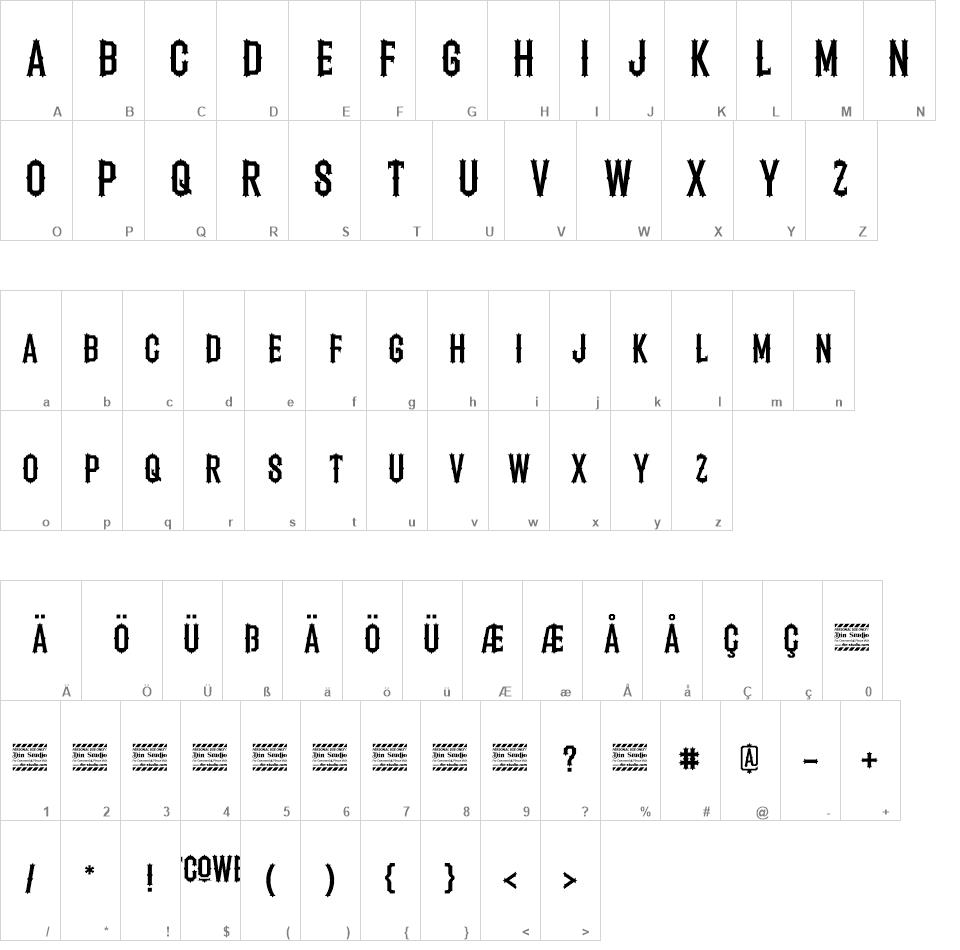 Lostcowboy font