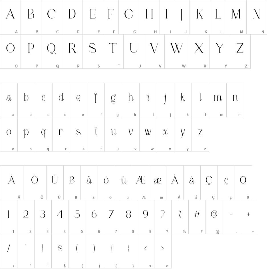 Louis Felligri font