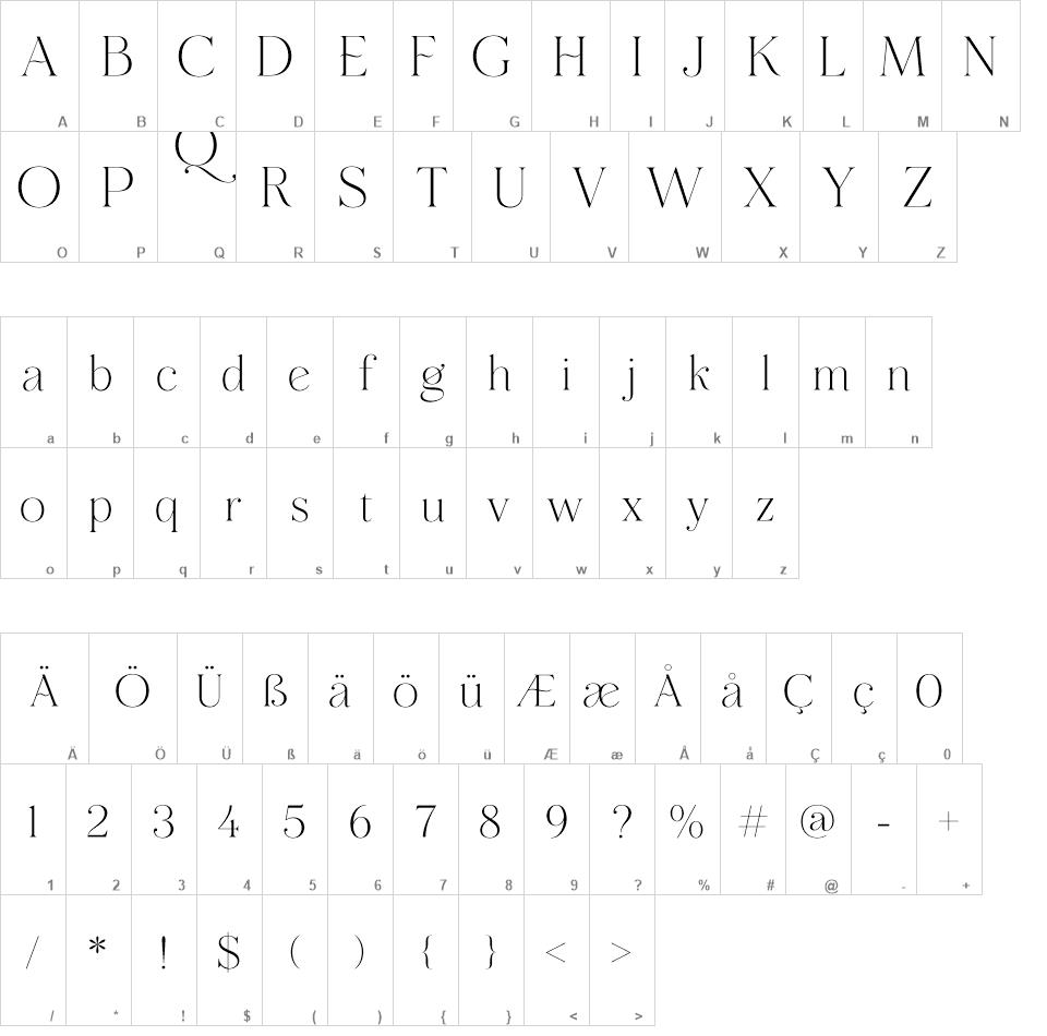 Maginia font