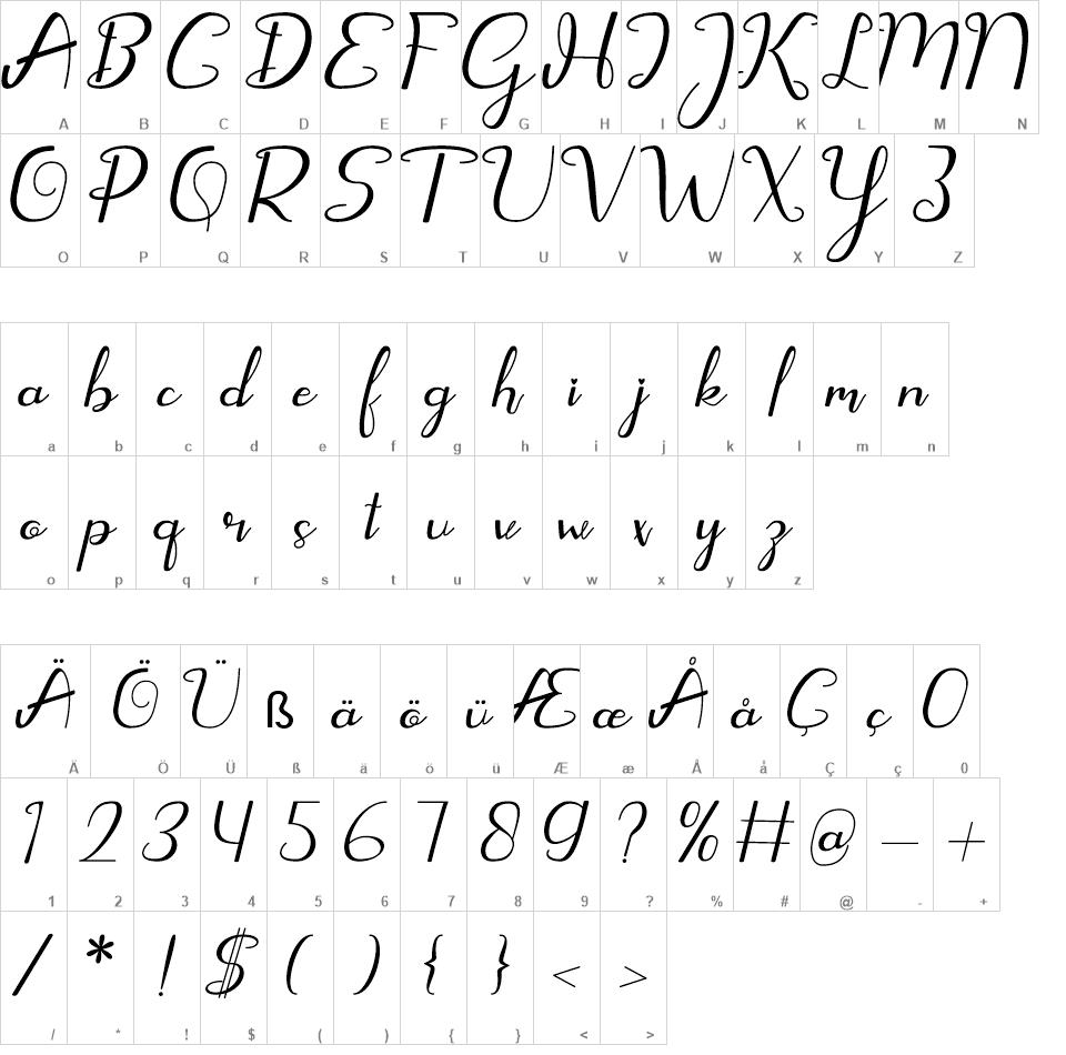 Mahoney font