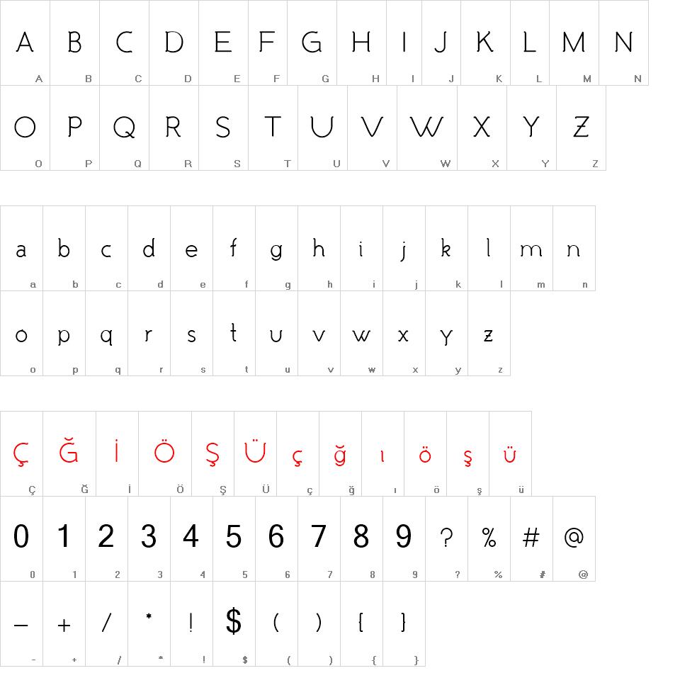 Malandrino font