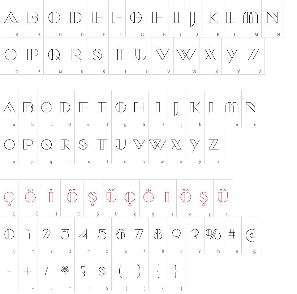 Manbow Font Ailesi font