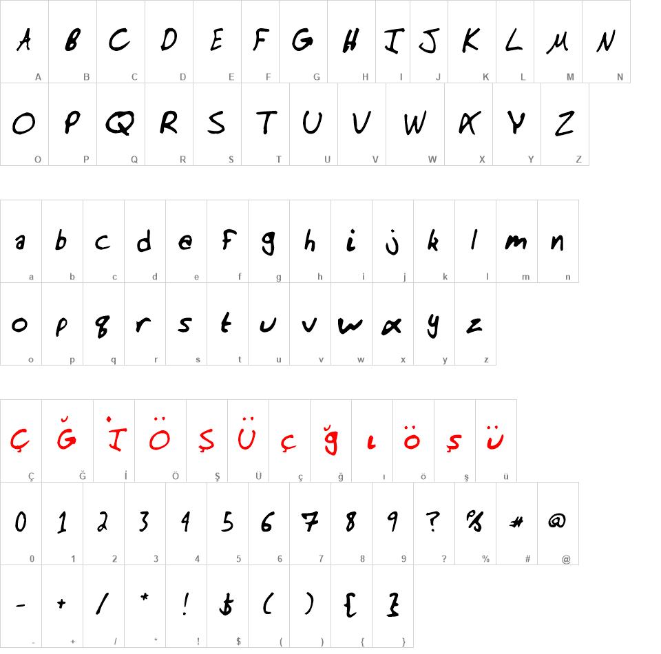 Manno font