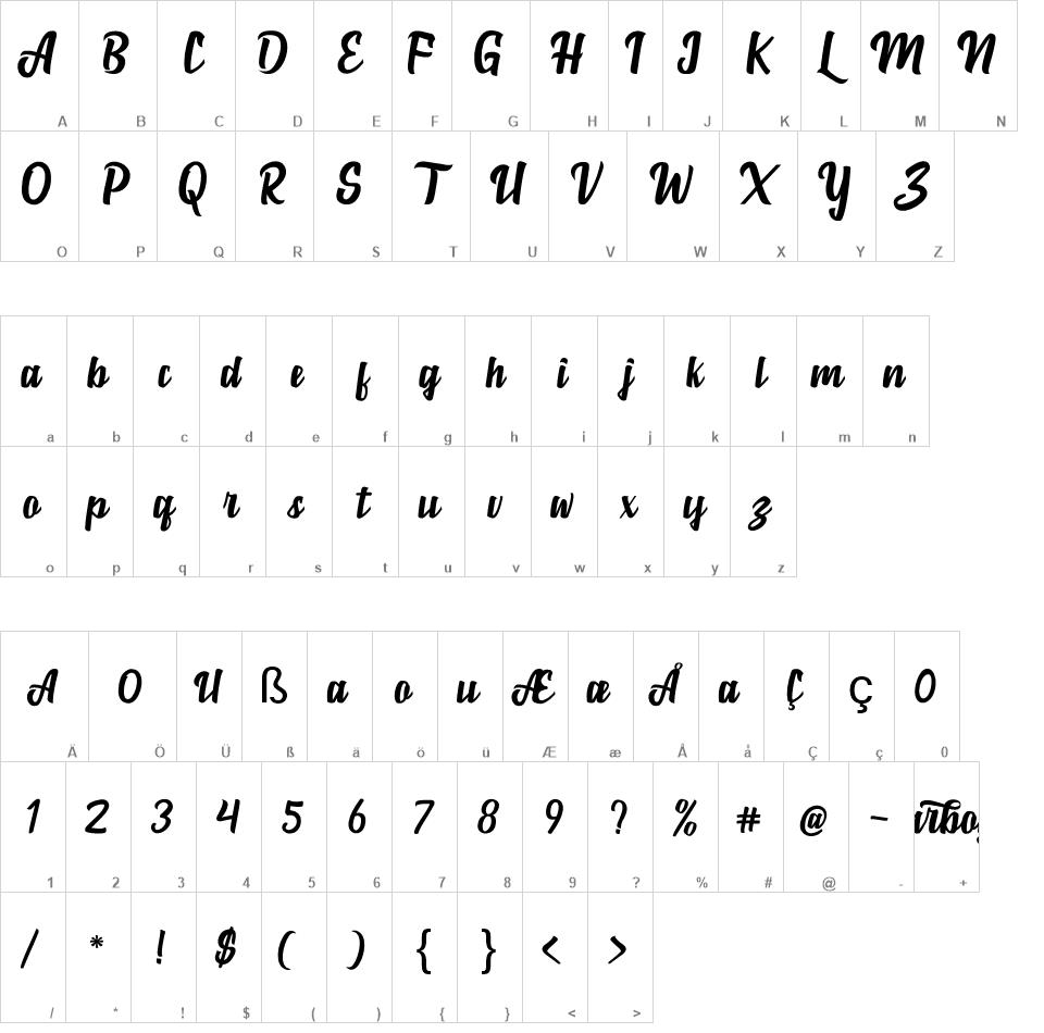 Marborn font