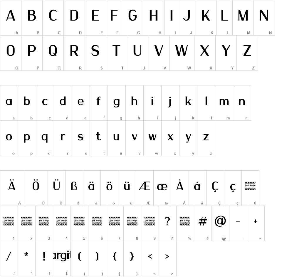 Margita font