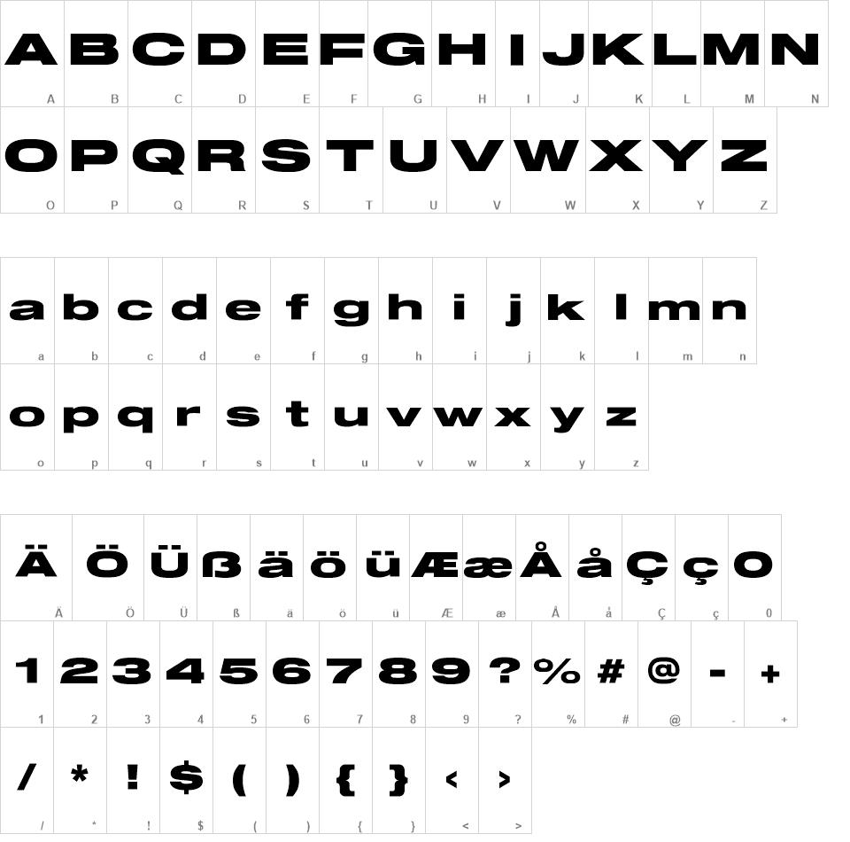 Matroska font