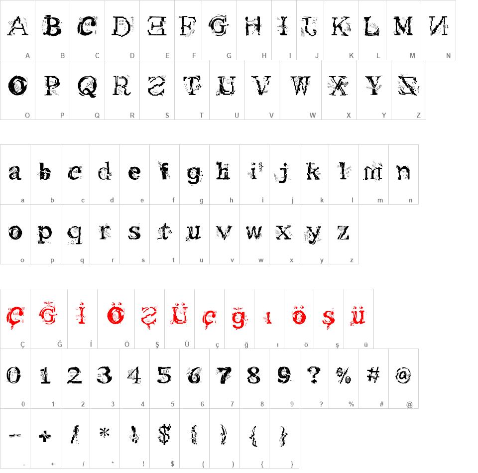 Metacopy Plain font