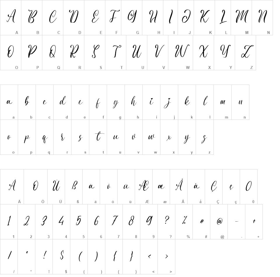 Meliska font